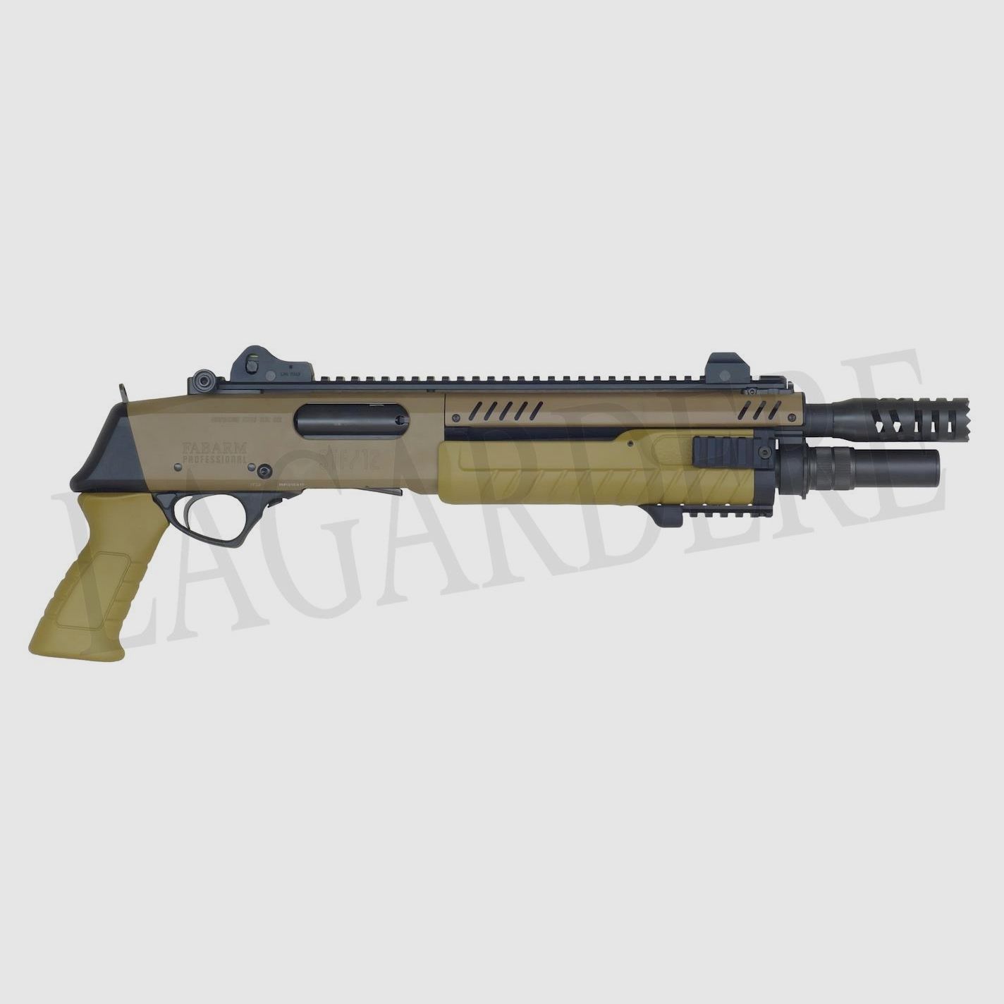 FABARM STF 12 COMPACT 11" TAN PISTOL (PUMP-ACTION SHOTGUN)
