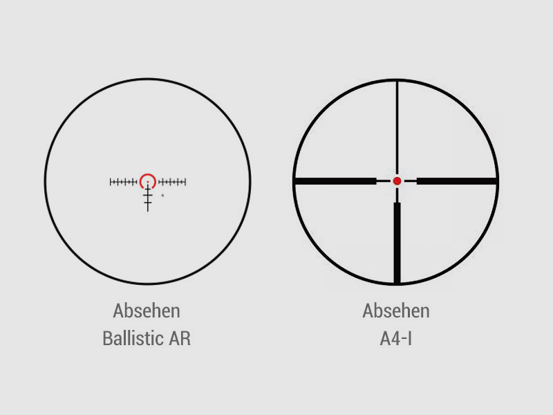BURRIS RT-6 1-6x24 Paketpreis: ZF mit Ballistic AR-Absehen + Montage + Rotpunktvisier