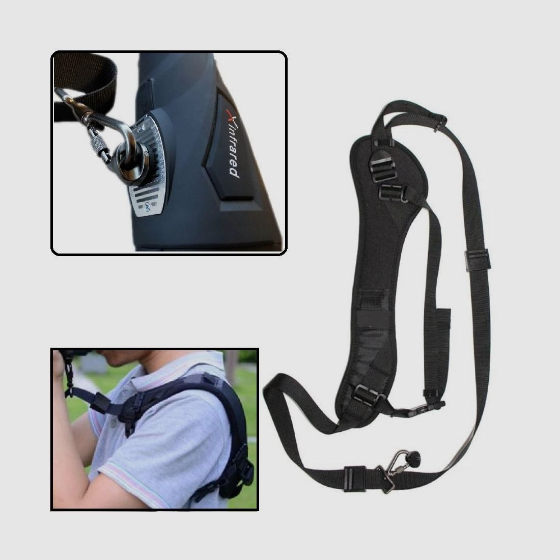 Schouderriem voor warmtebeeldcamera's