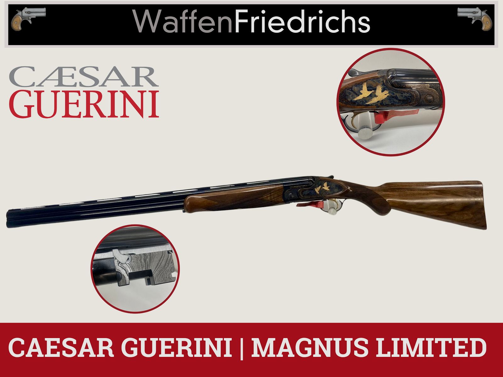 Caesar Guerini MAGNUS LIMITED - BDF Bockdoppelflinte - lagernd!- WaffenFriedrichs