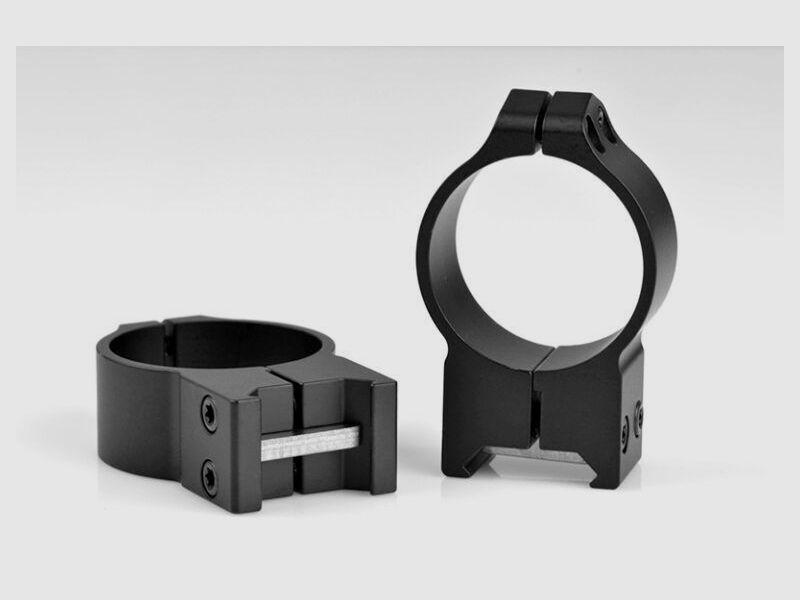 Warne Steel Rings - 34mm- Weaver High 13.3 mm (222M)