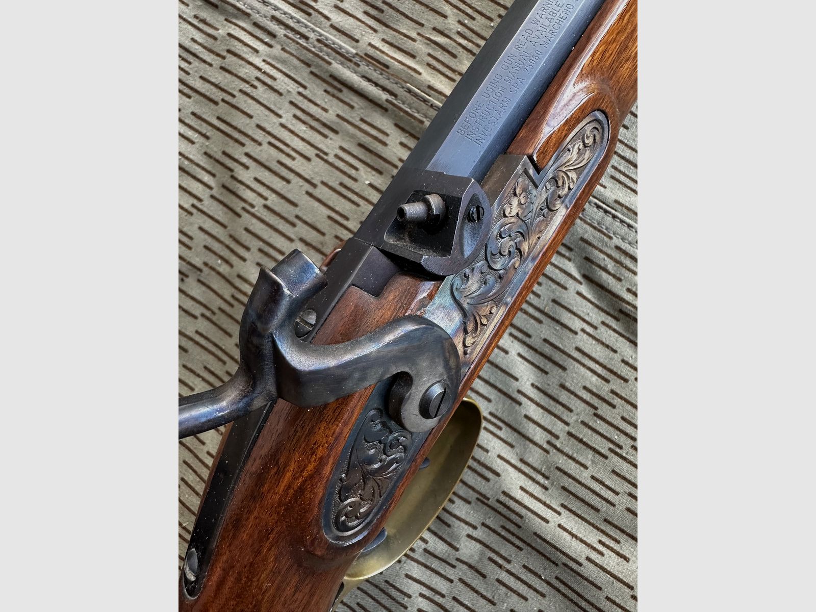 Percussion rifle Kentucky Cal 45 muzzleloader Investarms Italy
