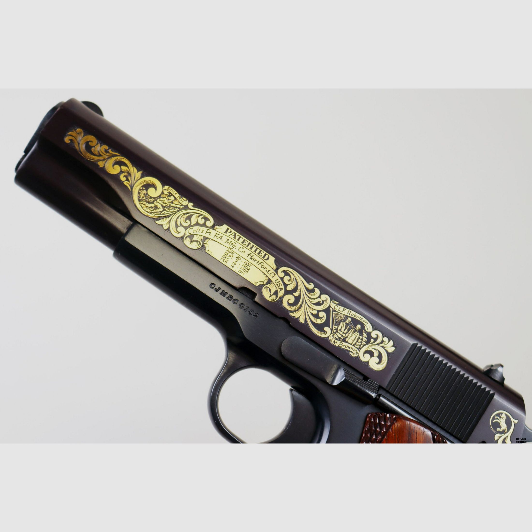 Pistole Colt Mod. 1911 John Moses Browning Commemorative Kal. 45 ACP Matr. CJMBC0182, Bild 10 von 16
