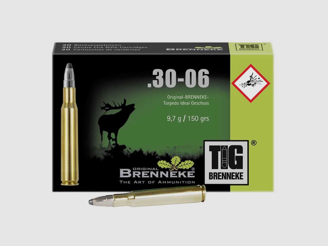 Brenneke TIG cartuccia da caccia cal. .30-06 150gr