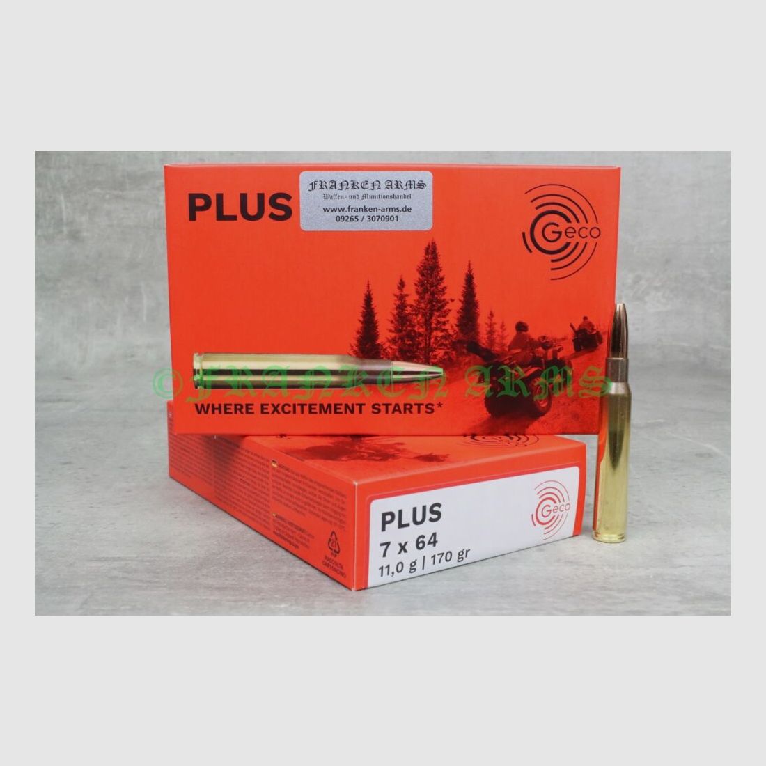 GECO Plus 7x64 170gr. 11,0g 20 Stück Staffelpreise