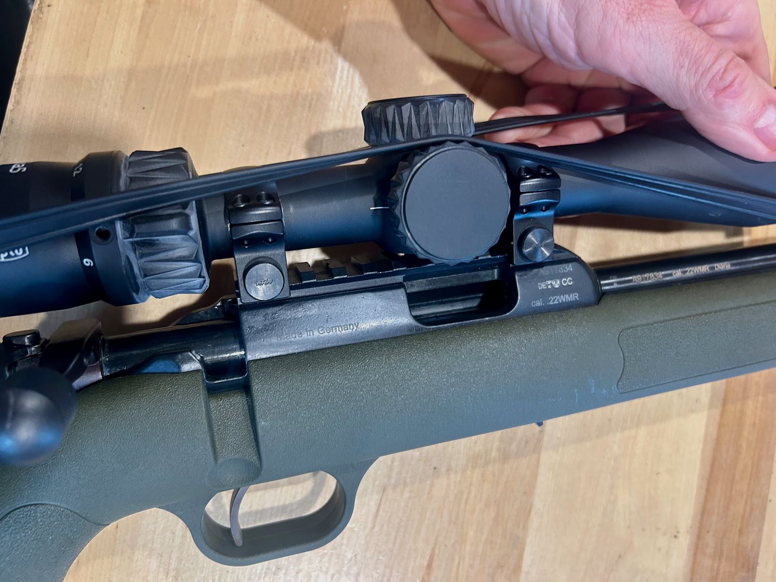 GSG R22 carabine à répétition neuve calibre 22 WMR + munitions, image 4 sur 5
