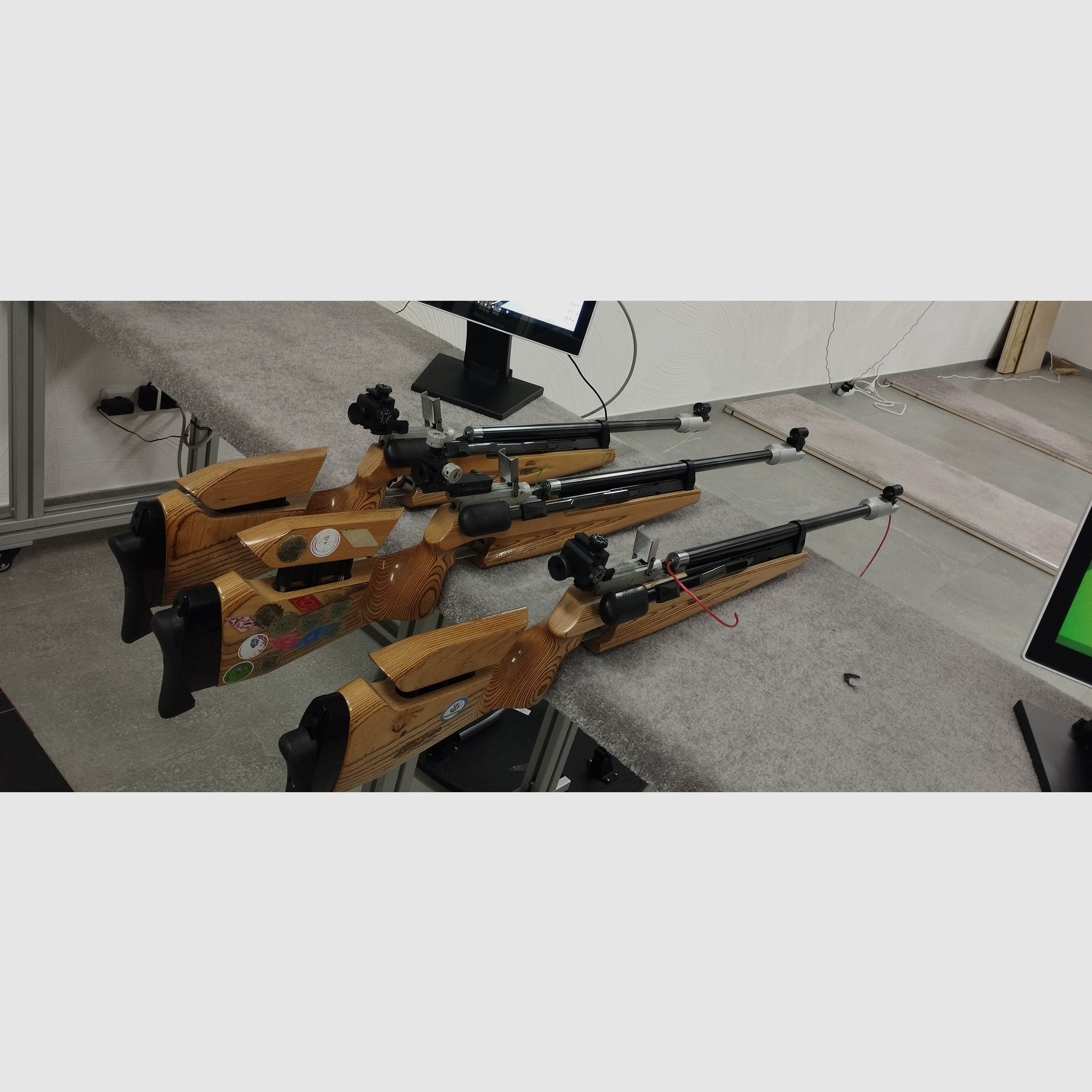 3 Match Luftgewehre Feinwerkbau 601