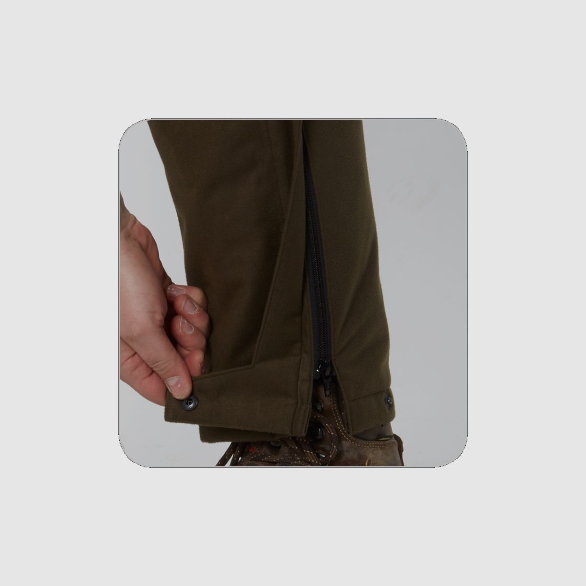 Pantalones de invierno, Browning, XPO PRO, verdes, S, imagen 3 de 4