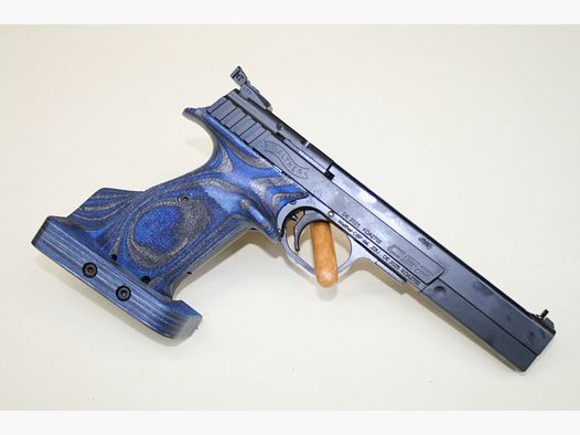 Pistola WALTHER CSP EXPERT Cal.22Lr IMPUGNATURA ANATOMICA Blue Angel