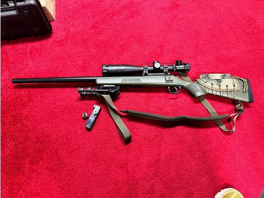 Well MB02 Sniper Airsoft 6mm Federdruck 