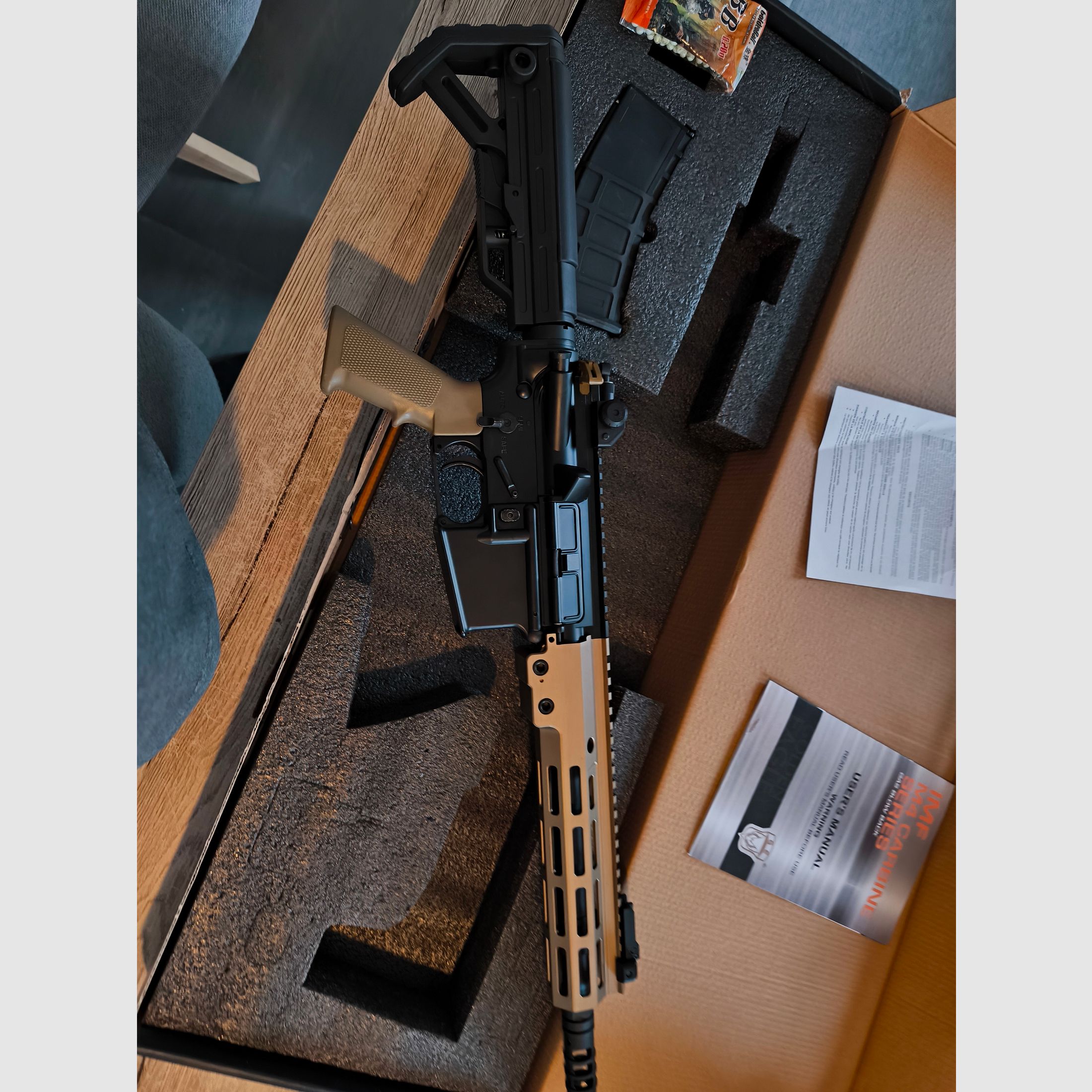 Golden Eagle MC 6595M 9" Pro Series GBB 6mm Airsoft