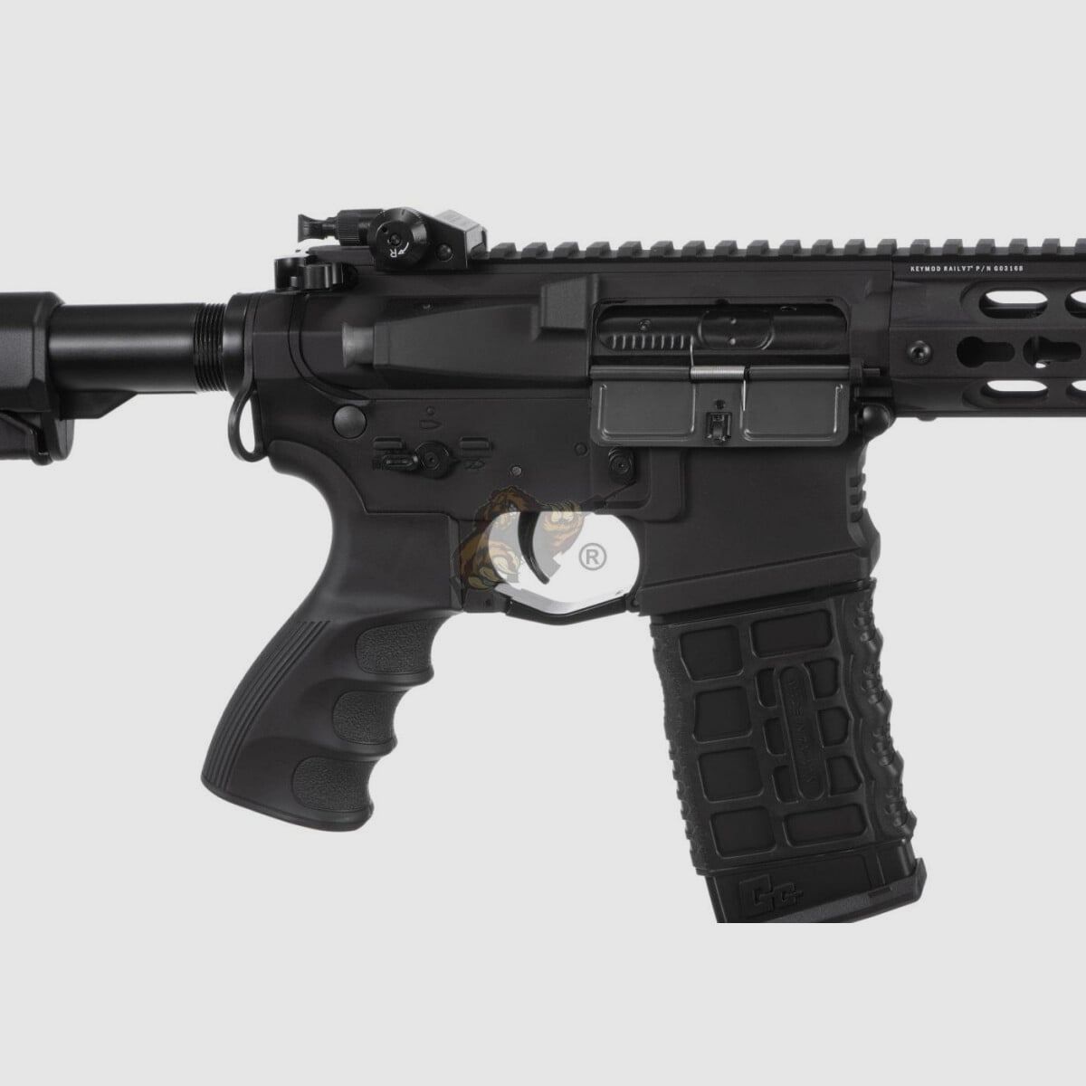 G&G GC16 WARTHOG 7" mit ETU in Schwarz Airsoft S-AEG frei ab 18