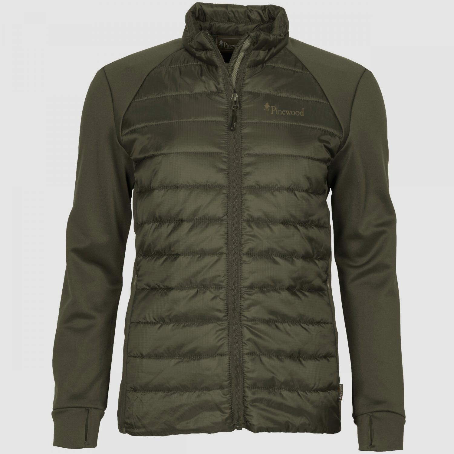 Finnveden Hybrid Power Fleece Jacke Damen (Olive)