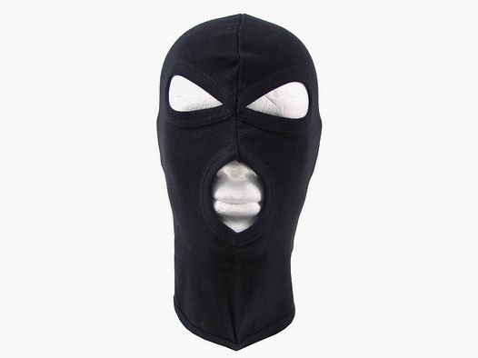 Cagoule 3 trous - Noir