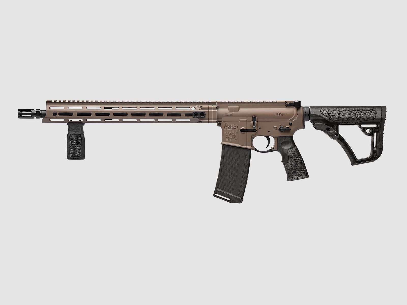 Daniel Defense DDM4 V7 16″ FDE – .223 Rem., Bild 2 von 2