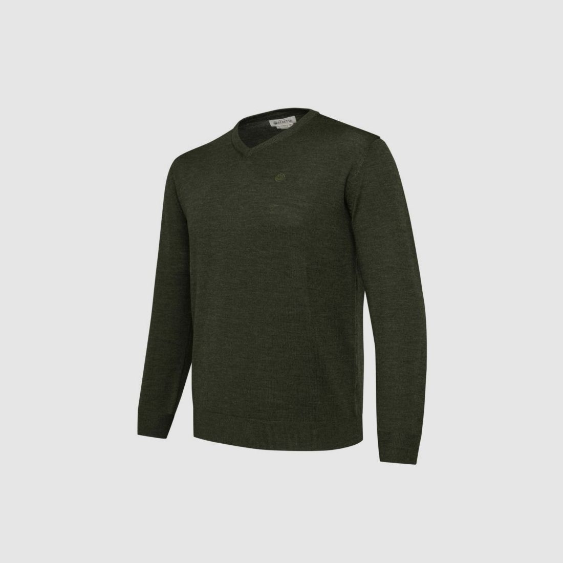 Beretta H-Sweater Merino V-Ausschnitt | green moss, Bild 2 von 4