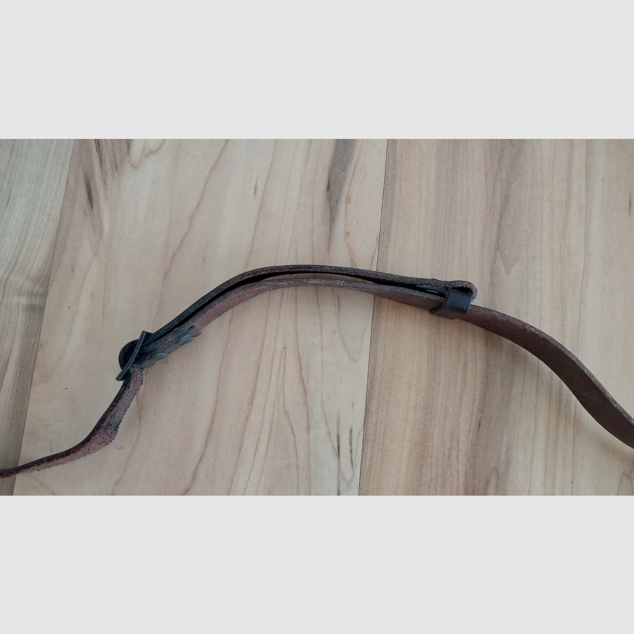 Correa de rifle AK74 / AKM de los años 70/80 Arsenal Bulgaria / Correa de cuero / Correa de transporte / Gun Sling / Muy adecuada para Cugir o Zastava AK