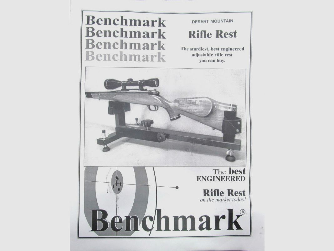BENCHMARK REST RIFLE FÜR DAS SCHIEßEN, Bild 6 von 7