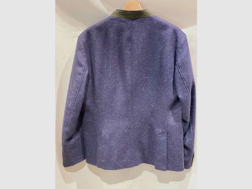 Maximilian Shetland Wol Jasje Matrei in Donkerblauw, afbeelding 2 van 2