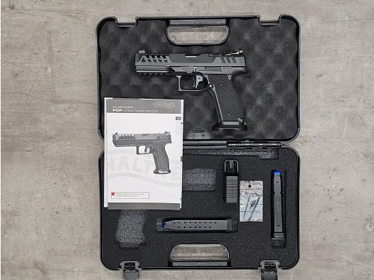 Walther Pistole PDP SF Match Black Ribbon 9mm Luger