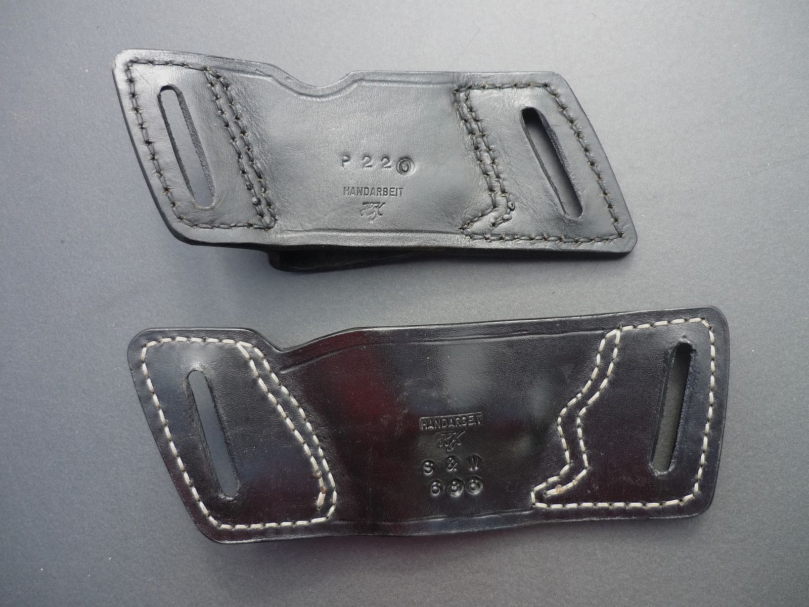 HKDesign Holster Art. Nr. 006 Yaqui Holster für S&W 686 bzw. P220 - Rechtshänder