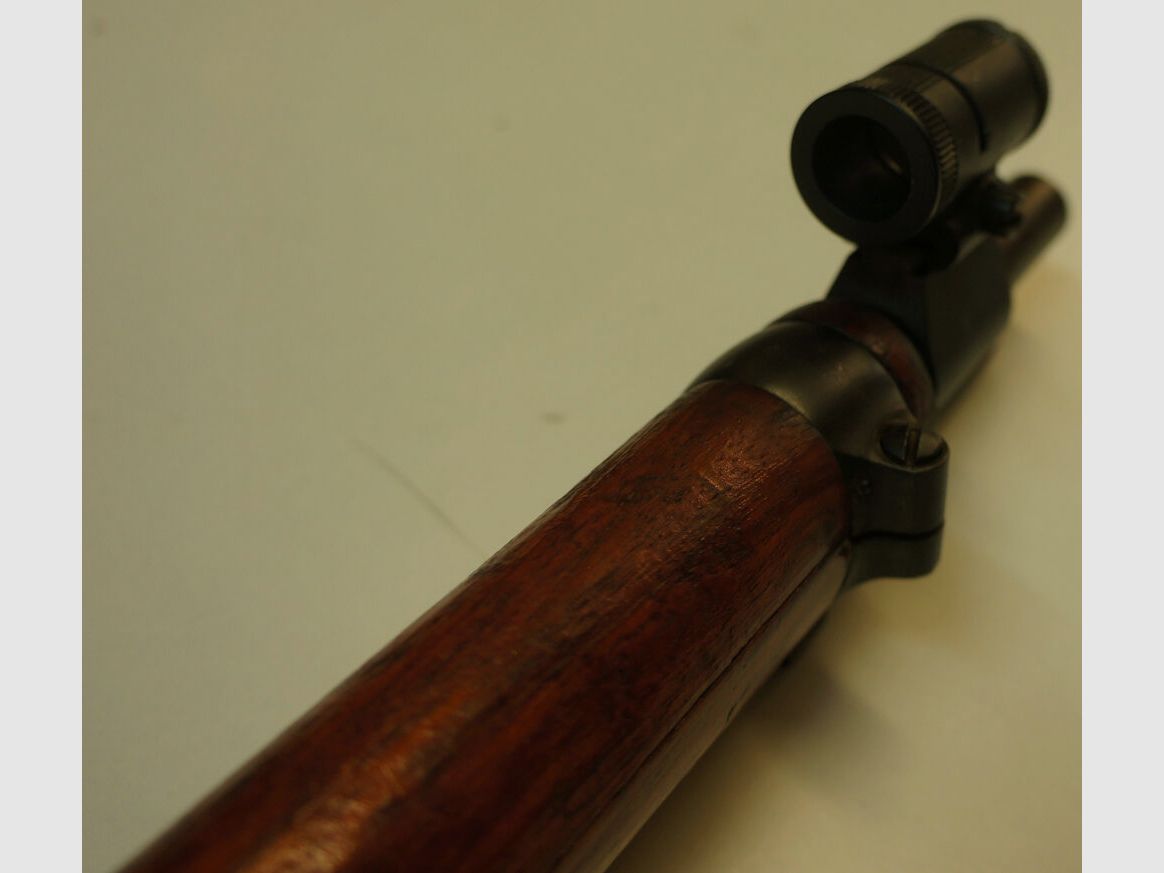 Waffenfabrik Bern Repetierbüchse W+F Bern Schweizer Langgewehr G96-11 Kal.7,5x55swiss mit Diopter und Korntunnel