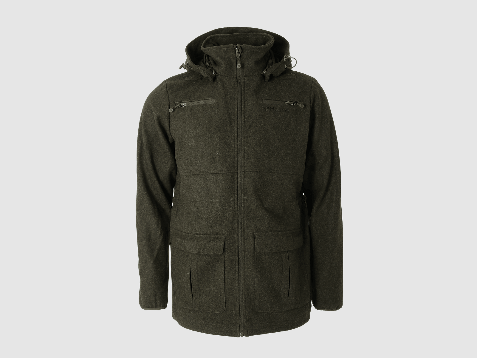 Haunter Loden-Jacke, Forest Green, Größe 48