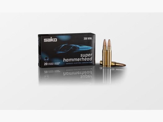 SAKO Kal. 3.. Büchsen .30-06 Super Hammerhead TM 20 Stk 11,7g/180grs