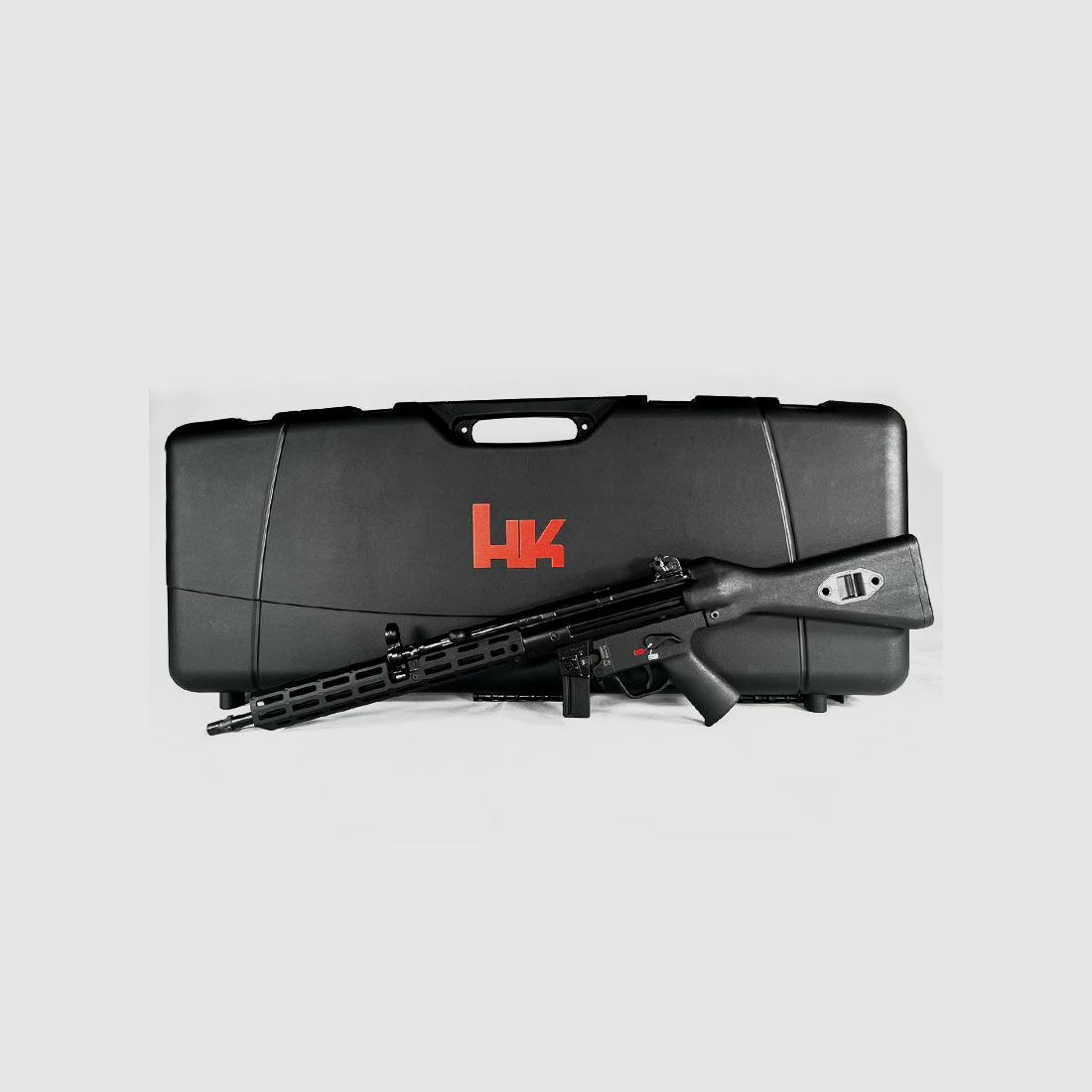 Heckler & Koch SP5L 9mm Selbstlader mit langem M-LOK Handschutz
