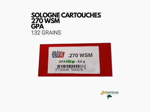 Cartuchos GPA 270 WSM 132GR