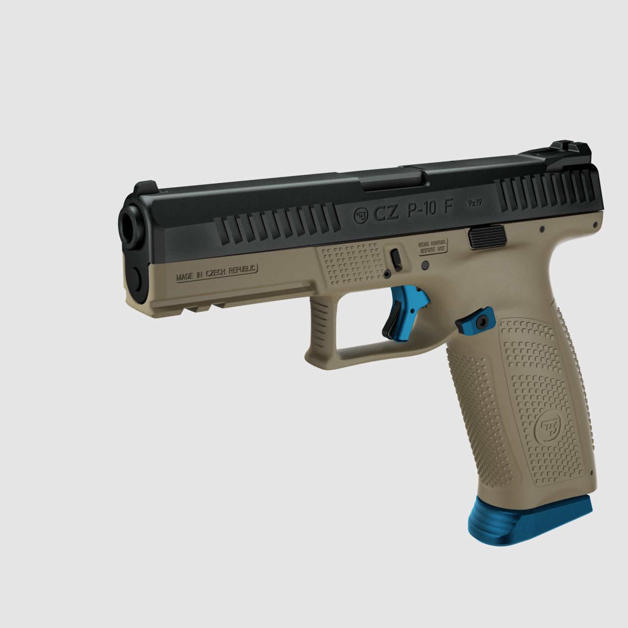 CZ - Pistola P-10 F FDE 9mmLuger