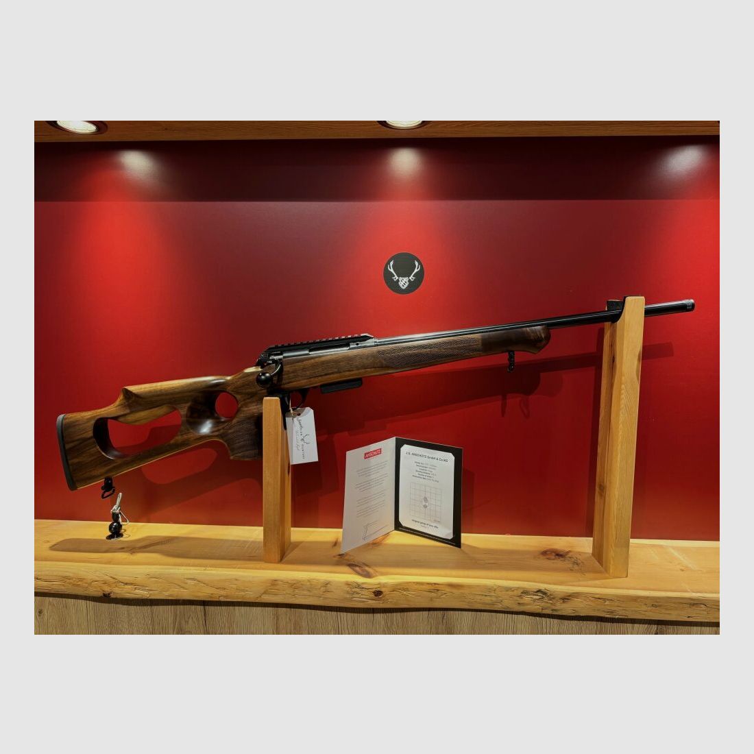 Anschütz 1771 G-15x1 calcio 51cmLL grilletto a punto di pressione