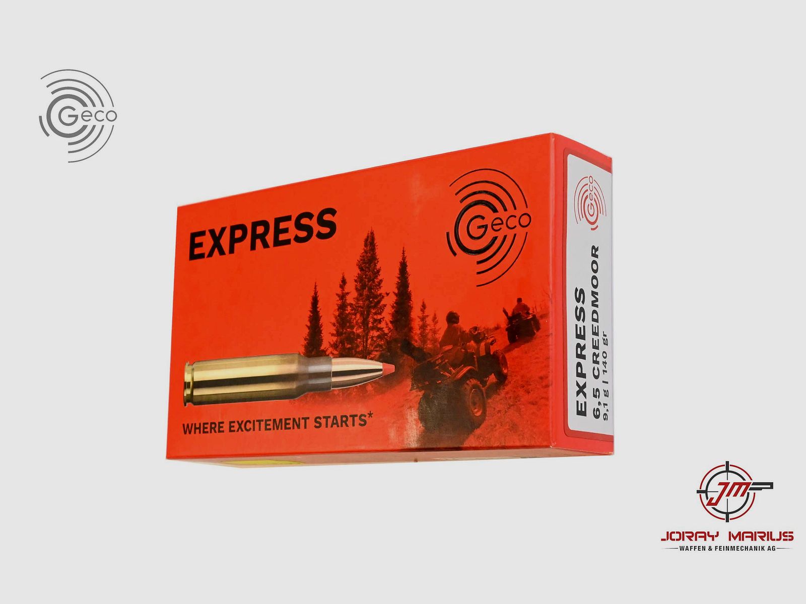 6.5 Creedmoor Geco 9.1g 140gr Express