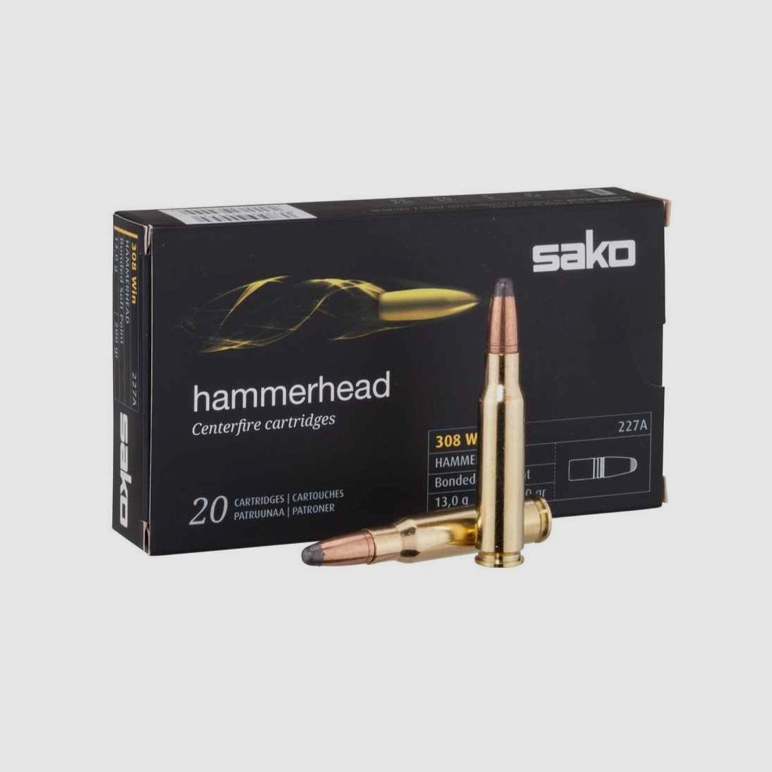 Sako Hammerhead kal. .308 Win 200 gr., afbeelding 1 van 2
