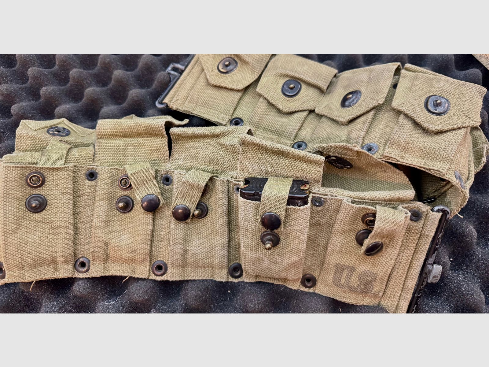 Ceinture de cartouches M1 Garand Ceinture US M-1923 M1 Garand, 1942