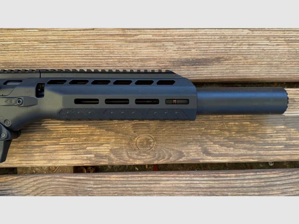 Desert Tech WLVRN Rifle 16" with large handrail and Acheron SD, Flash Hidde .308Win