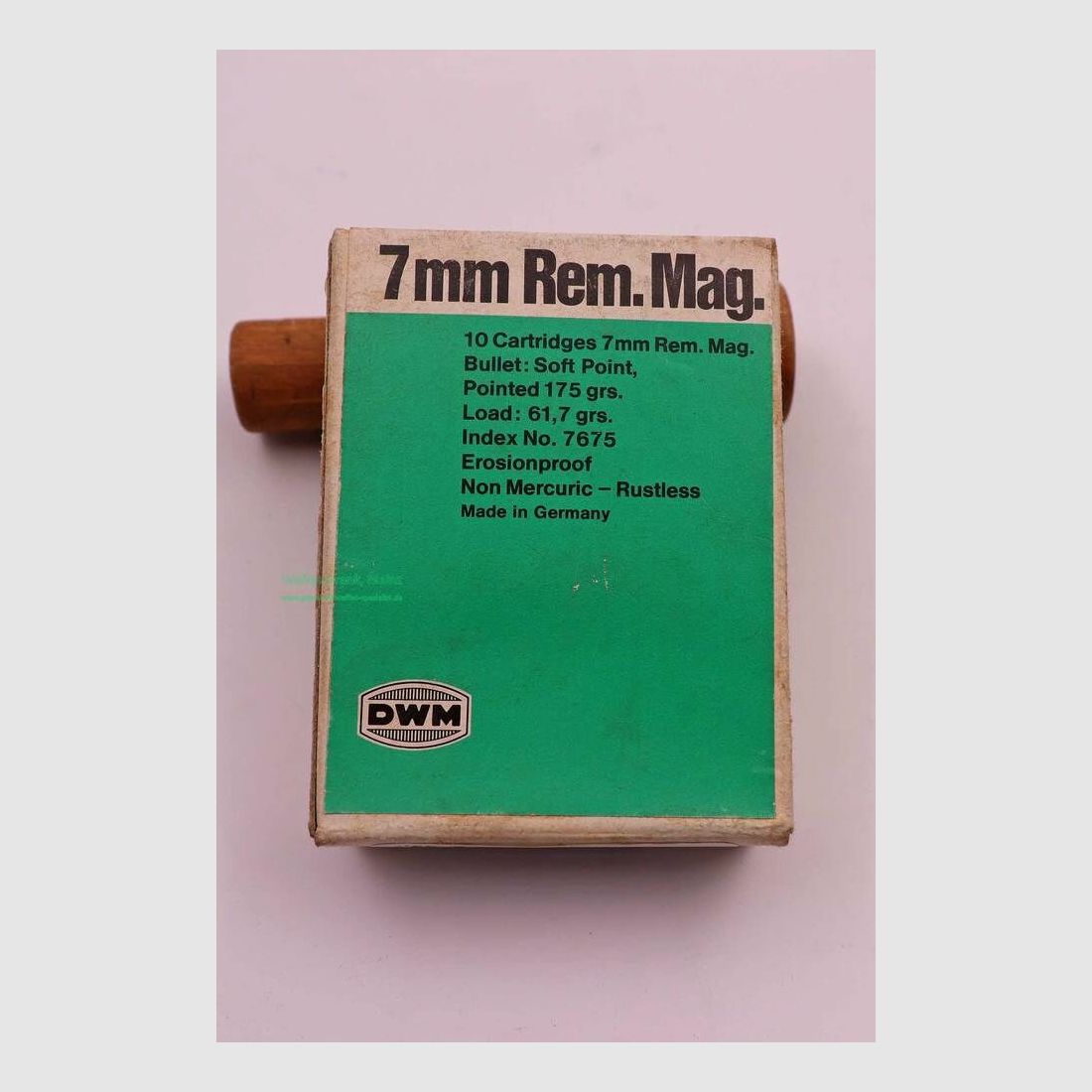 DWM, Berlin rifle cartridges 7mm Rem Mag