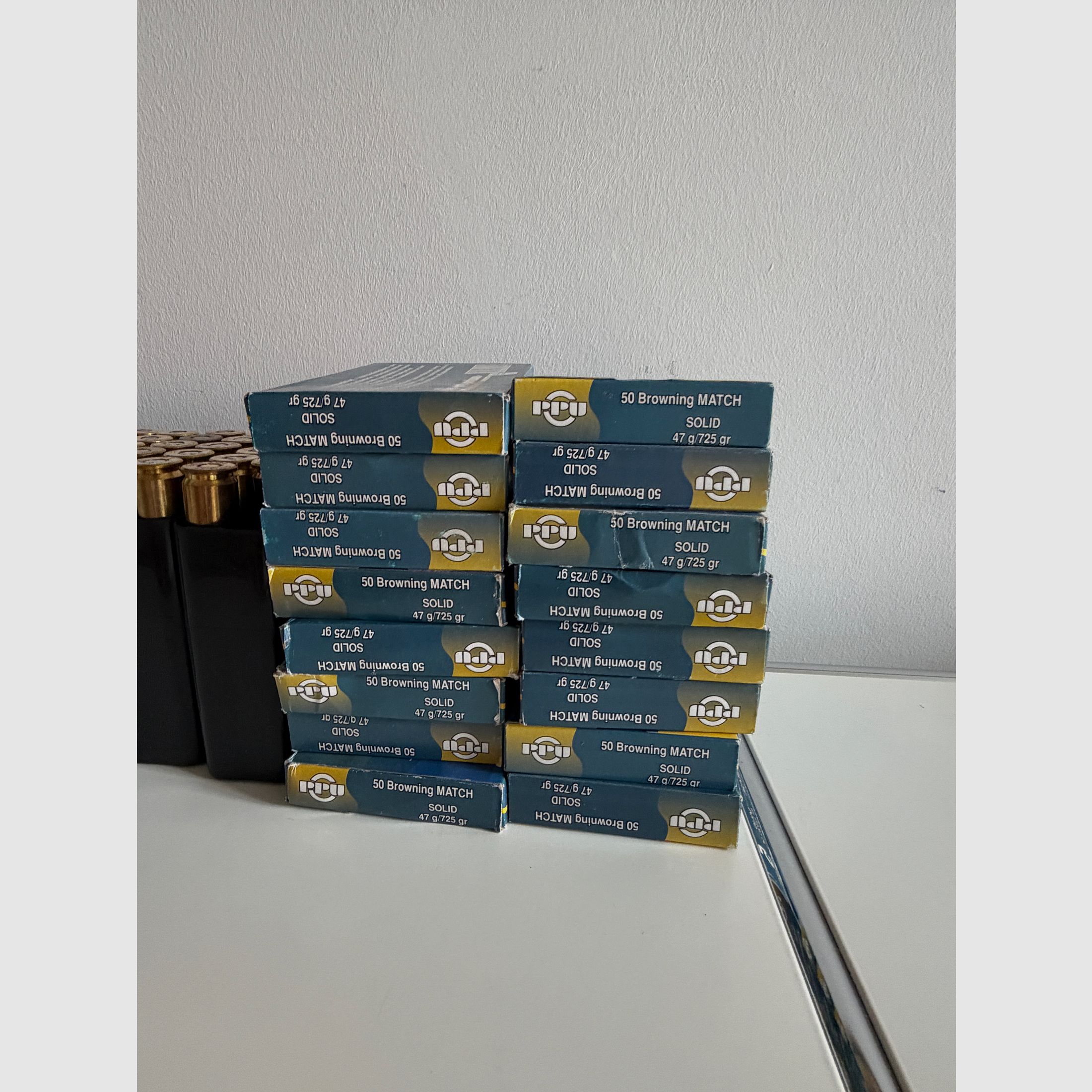 189 rounds .50 BMG ammunition