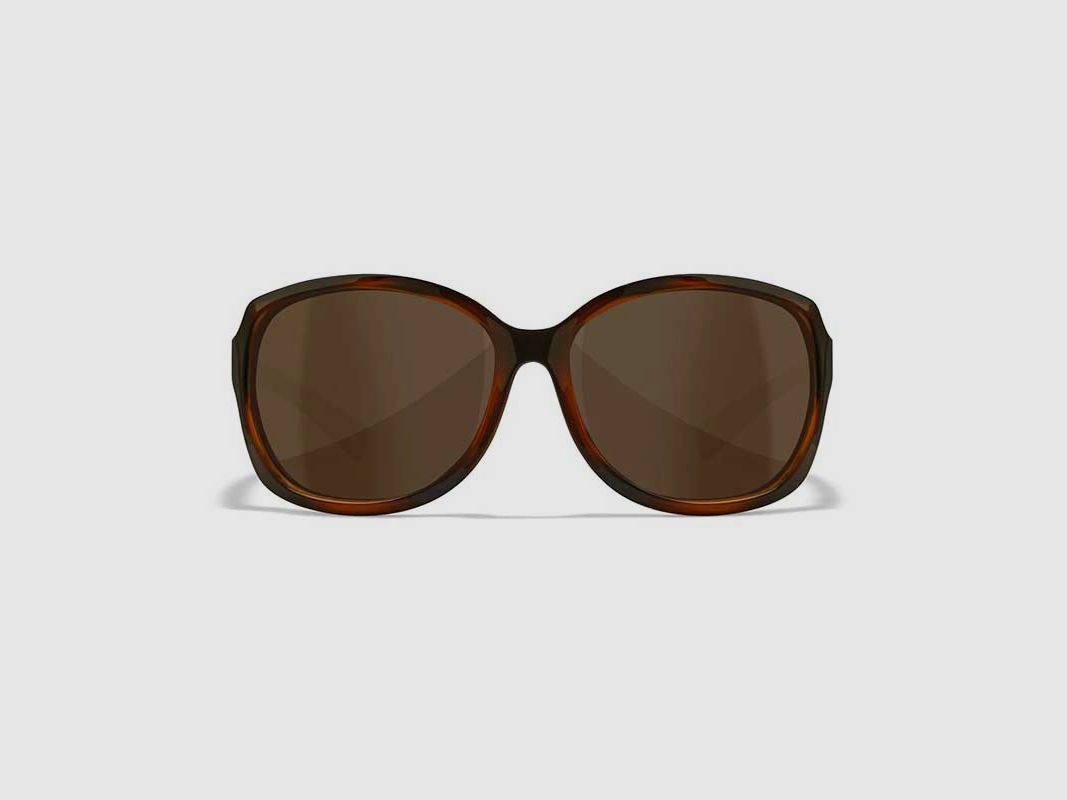 Okulary Przeciwsłoneczne Wiley X Mystique z soczewkami w kolorze Brązowym, ramki Gloss Demi Brown, zdjęcie 2 z 4