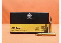 RWS Patrone .223Rem RWS 77grs HPBT (2403868) VE 20 Patronen (Target Elite Plus)/ 5,0g Hohlspitz-Match