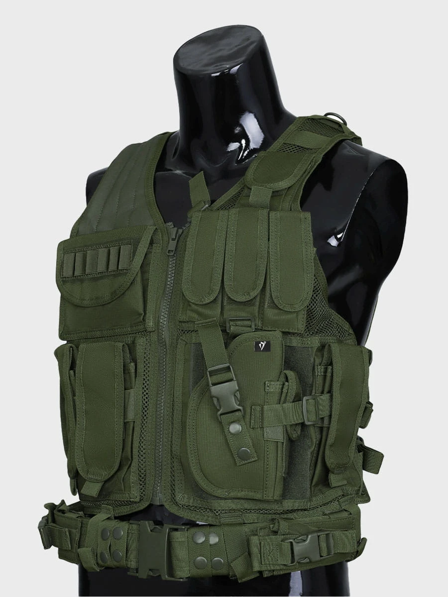 Huzar Dominator tactical vest, olive