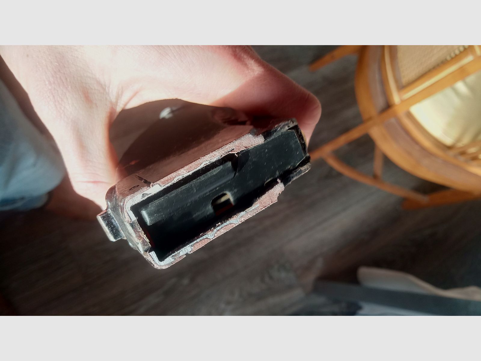 Original Russisches AK74 Tula Plum Deko Magazin (unbrauchbar/deaktiviert) // CCCP / Yunker