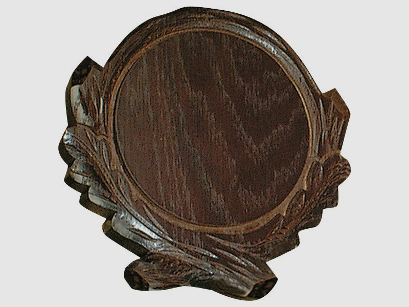 Placa masiva de roble para jabalí – Ø 16 cm