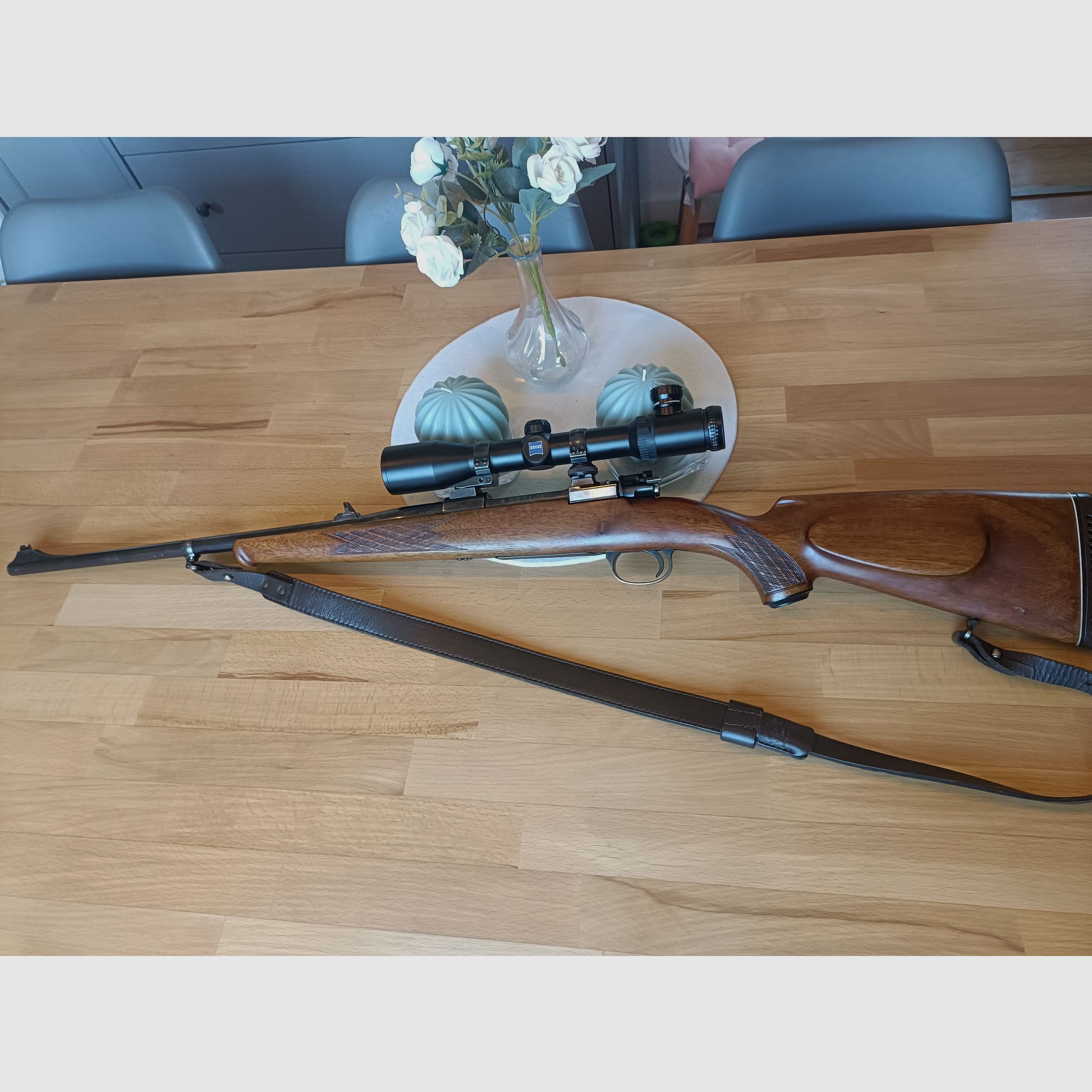 Zastava Mauser 98, Kaliber .308 , Zeiss + Munition 