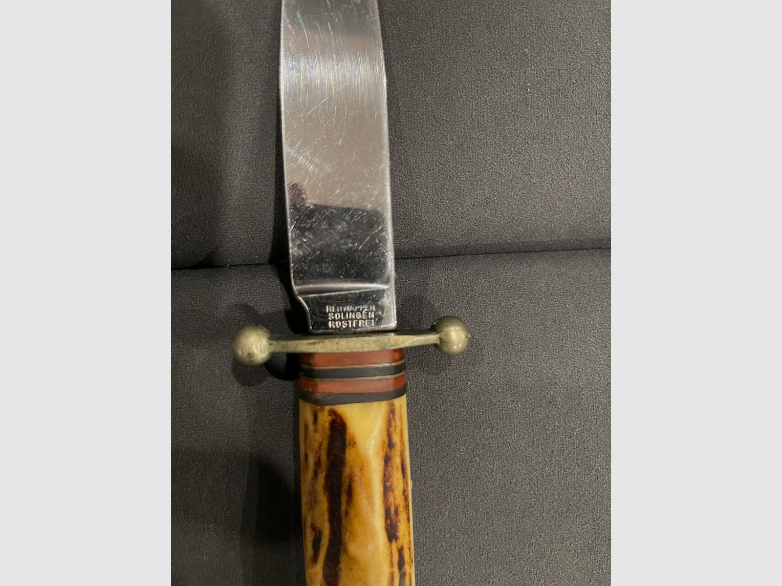 Linder Rehwappen Jagdmesser Fahrtenmesser Solingen