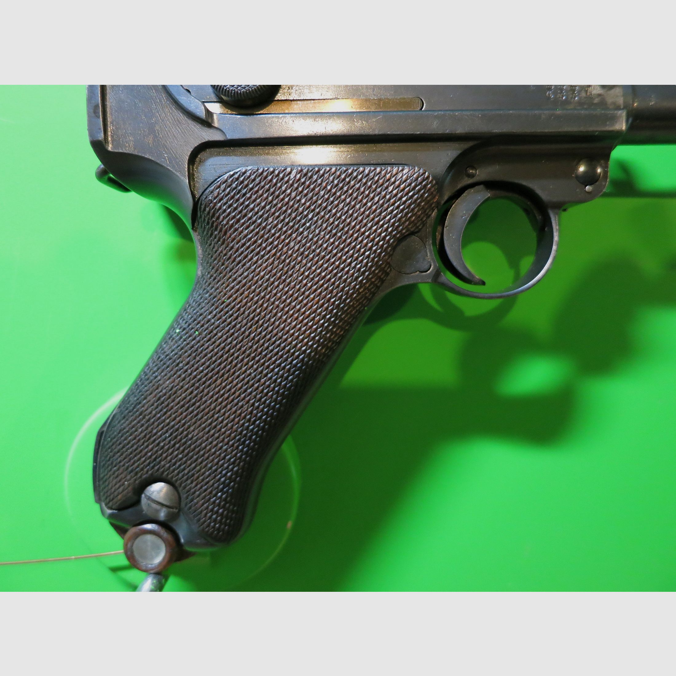 Deutsche Waffen- und Munitionsfabriken (DWM) 1918 , lange Pistole 08 P08, Ari P08 (Artillerie), 9 mm Luger     #48