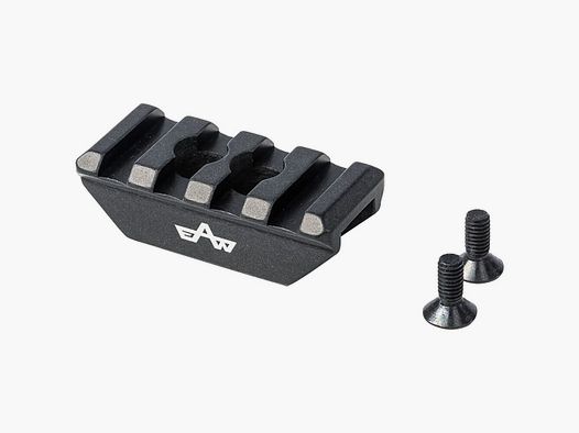 EAW Picatinny rialzo altezza/interasse dei fori: 15/10 lunghezza: 45 mm