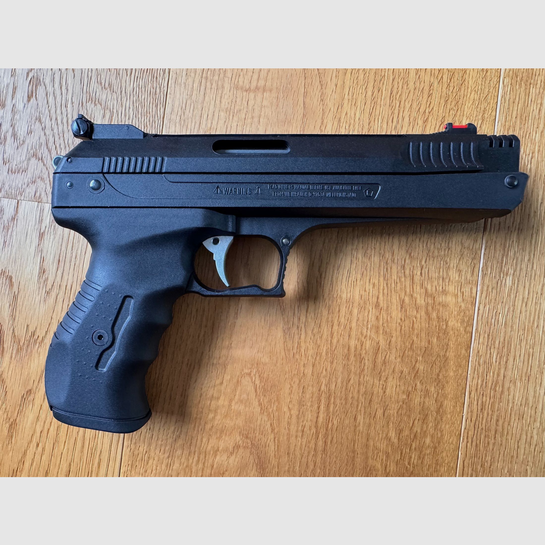 Weihrauch HW 40 PCA air pistol 4.5 mm (.177) - F in pentagon