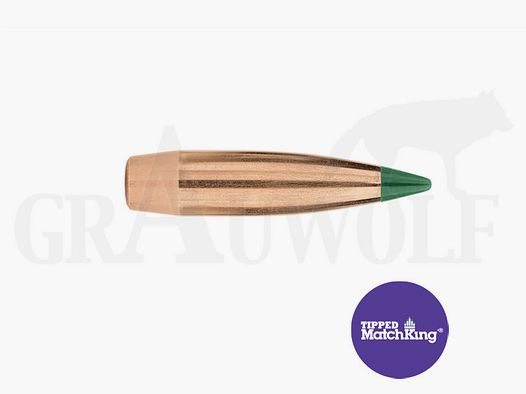 .264 / 6.5 mm 107 gr / 6.9 g Sierra Tipped MatchKing HPBT Bullets 100 pieces