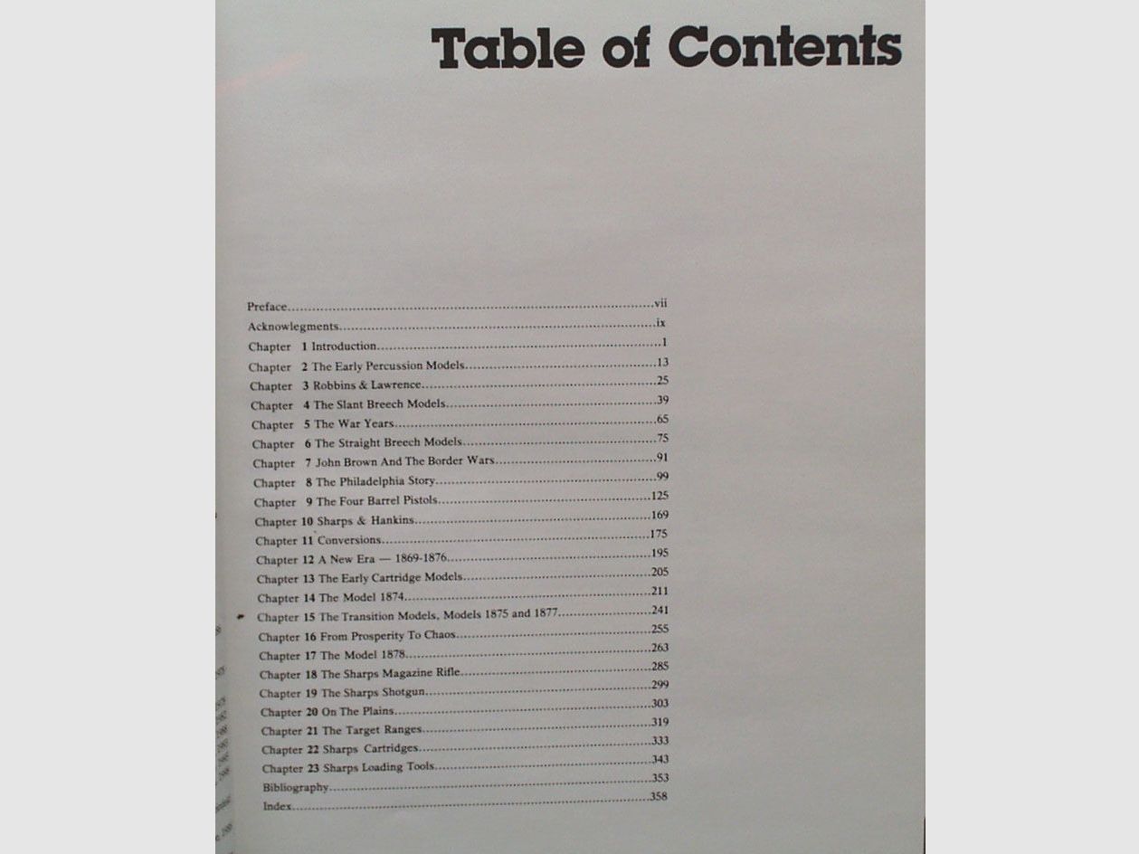 Buch: (Frank Sellers)	 SHARPS FIREARMS